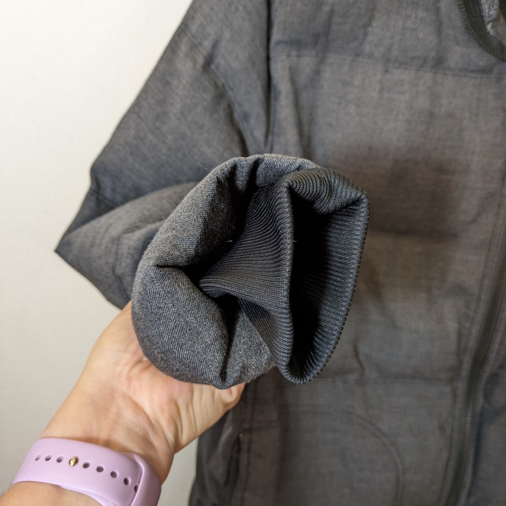 Allbirds The Puffer Jacket XL Grey Merino Wool Sustainable Winter Coat Gorpcore - Picture 6 of 13